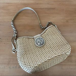 Woven Brighton Shoulder Bag